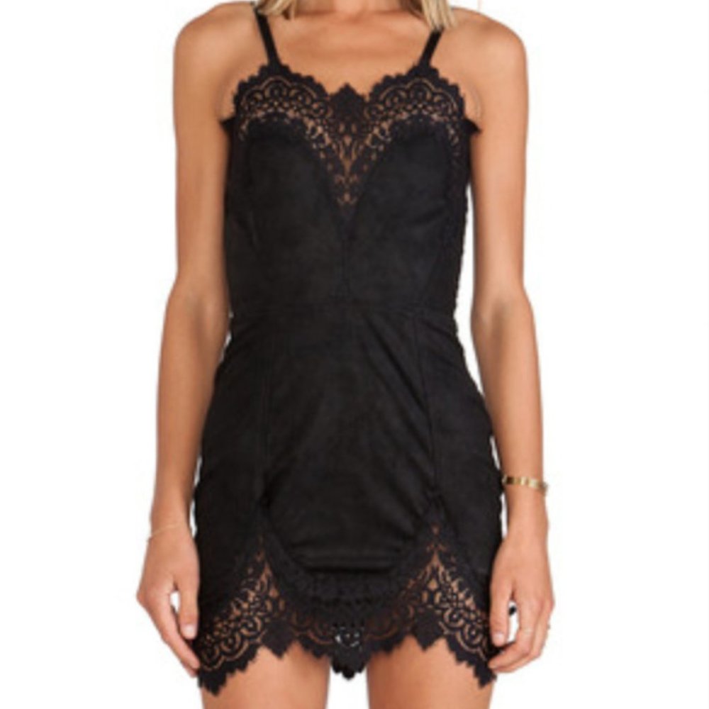 1 HR SALE❤️ For Love & Lemons Giddy Up Mini Dress